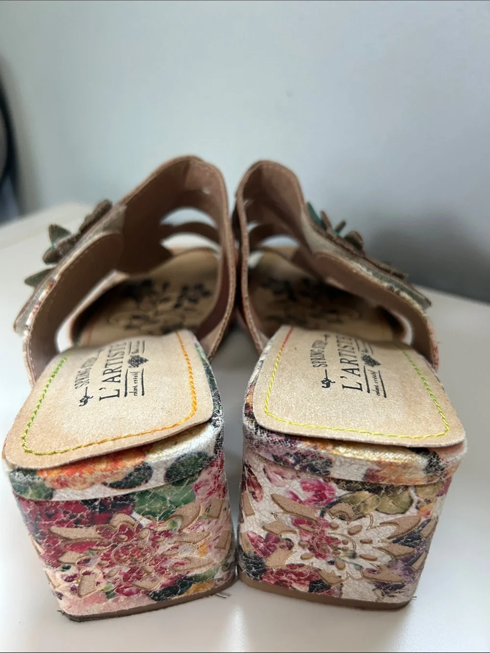 L'Artiste Spring Step Floral Sandal Slide